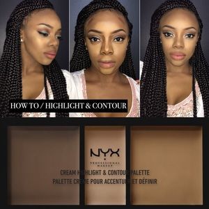 🔥NYX *DEEP* Highlight & Contour Cream Pallet🔥😍